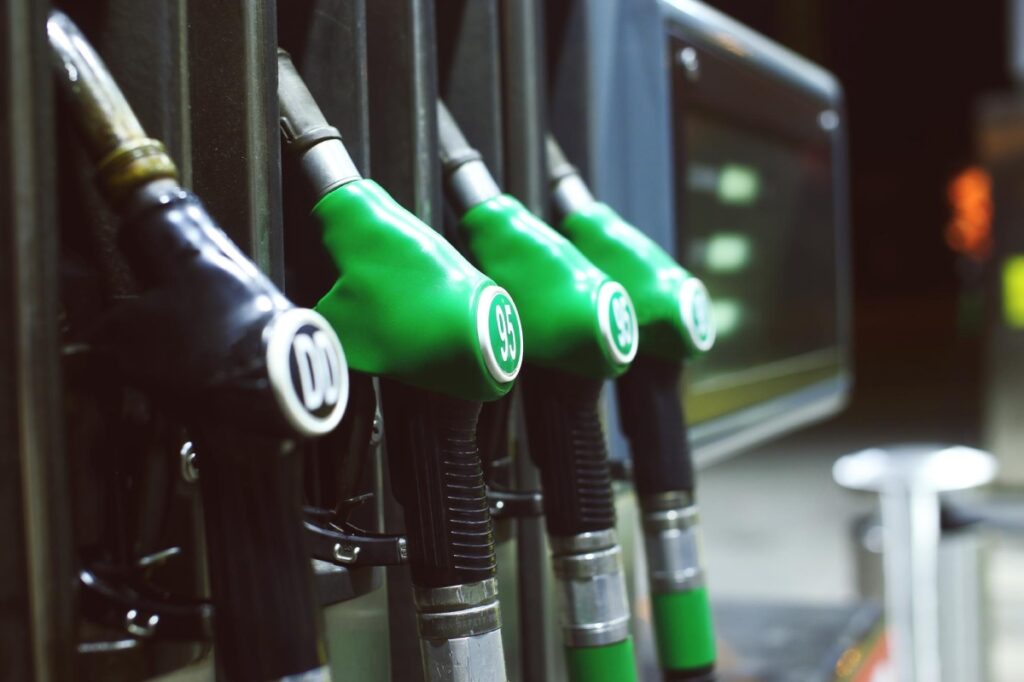 mangueras del surtidor de gasolina